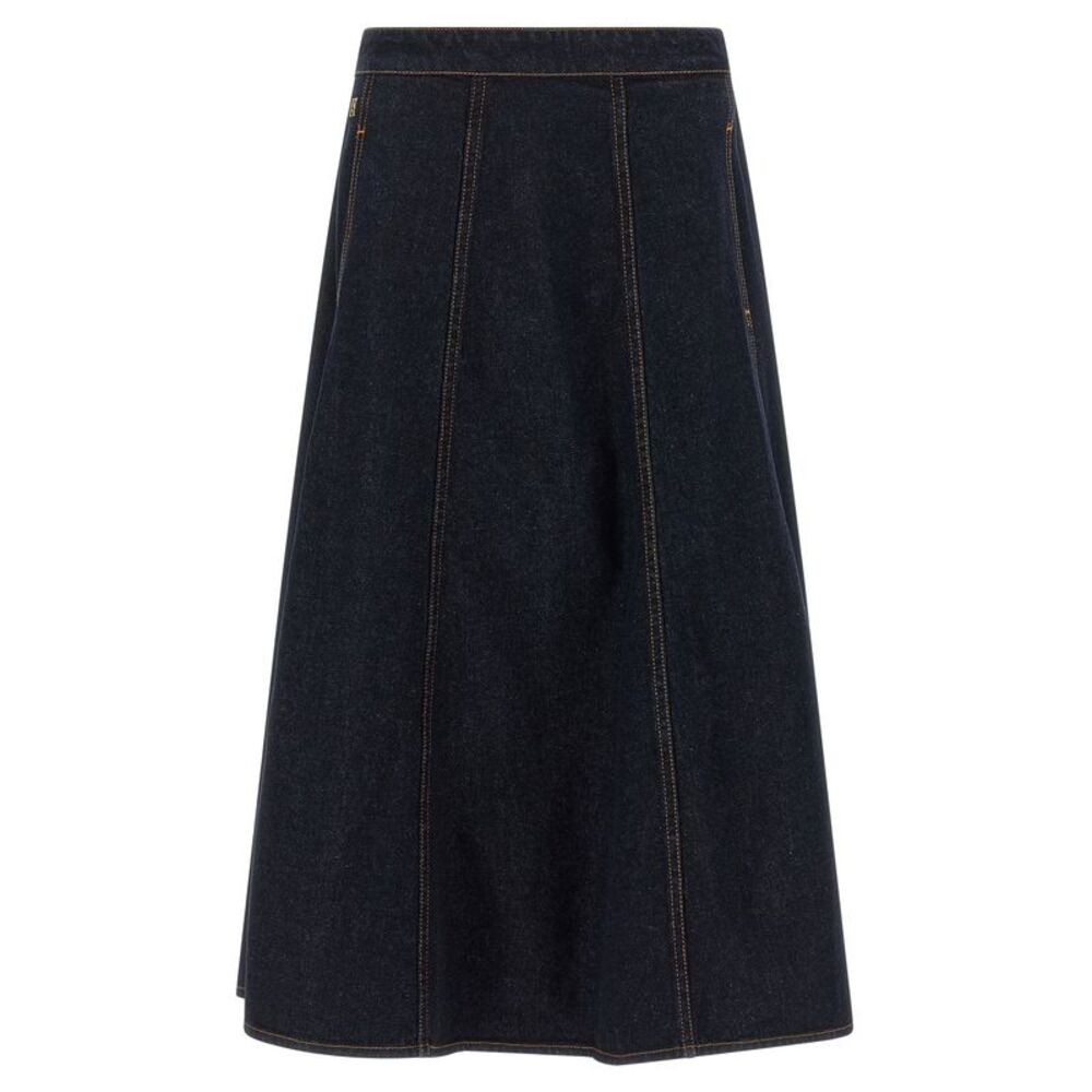 Alberta Ferretti Women's Denim Skirt